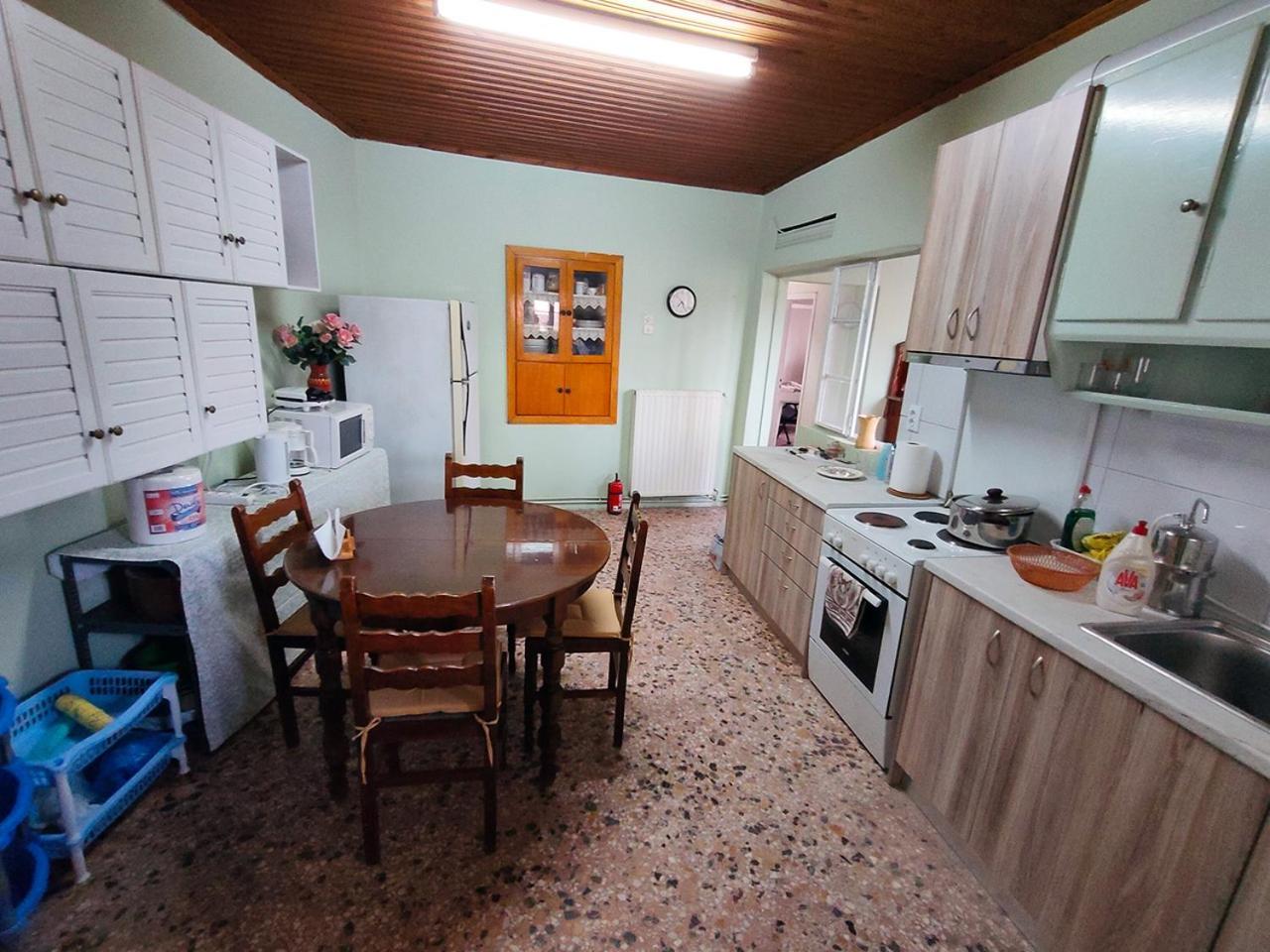 Mavrommátion Vintage House With A Fantastic View 아파트 외부 사진