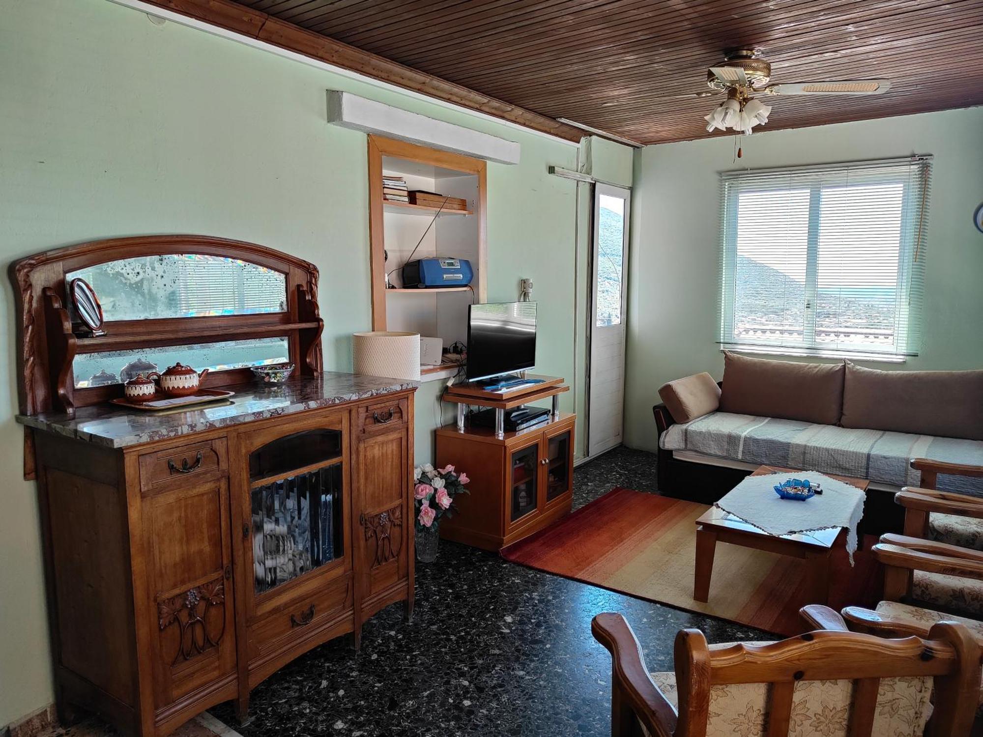 Mavrommátion Vintage House With A Fantastic View 아파트 외부 사진